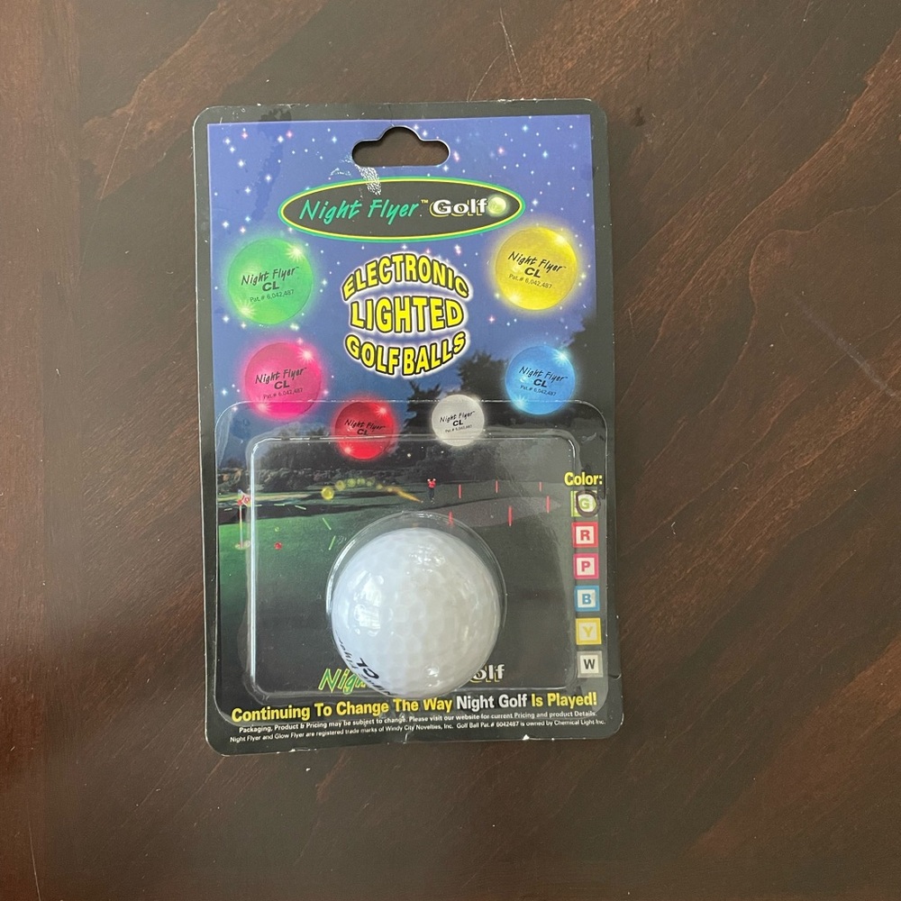 Night Flyer CL Golf Ball Green (NEW In Original Packaging)